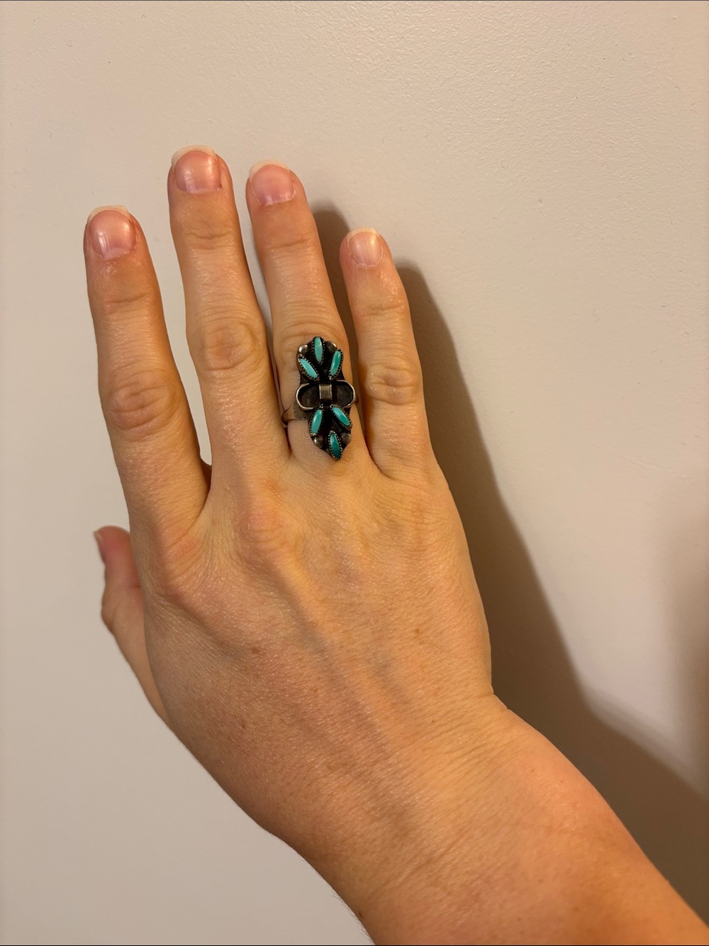 Turquoise and Sterling Silver Ring